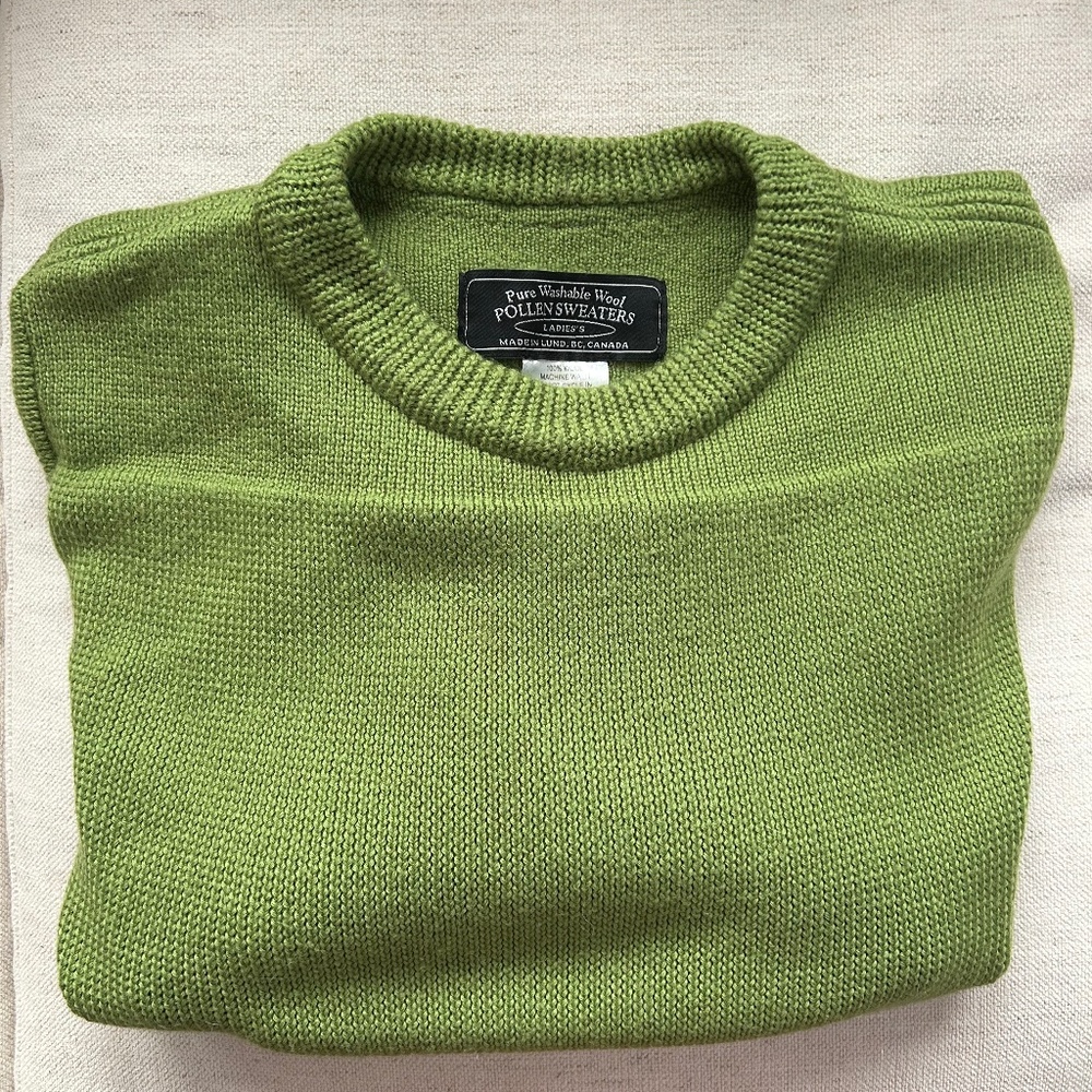 (the) Pollen Sweater -- wool that loves to be washed
